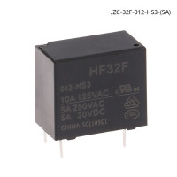 Реле HF32F JZC-32F-005 009 012 024-HS3 4PIN 5A 10A JZC-32F-G-024-HS10A