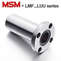 Длинный круглый фланец MSM, линейные подшипники LHFRW/LMF6LUU LMF8LUU LMF10LUU LMF12LUU LMF16LUU LMF20LUU LMF25LUU LMF30LUU (мм), 2 шт.