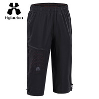 hylaeion熱帶雨林戶外7分褲透氣速乾五分褲彈性休閒速乾七分褲男式