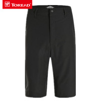 探路者七分褲男21夏款新品戶外休閒彈力透氣越野五分褲TAMJ81061