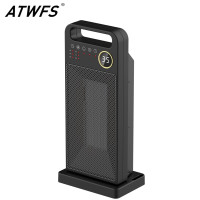 ATWFS PTC нагреватель для комнаты с дистанционным управлением Электрический нагреватель с сенсорным экраном нагреватели домашние вертикальные 120 градусов встряхивание