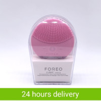 Щетка для чистки лица Foreo Luna Mini 2, с настоящим логотипом, USB зарядка, водонепроницаемая, 8 уровней, Прямая поставка