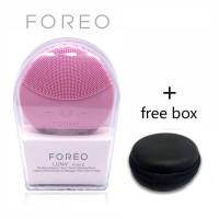 Щетка для чистки лица Foreo Luna Mini 2, с настоящим логотипом, USB зарядка, водонепроницаемая, 8 уровней, Прямая поставка