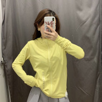 U家出品輕薄透氣網眼連帽開衫防曬衣女抗UV速乾服外套413363