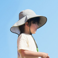 Детские Солнцезащитные кепки Kocotree, летние солнцезащитные кепки с УФ-защитой для мальчиков и девочек, широкие поля с открытым верхом