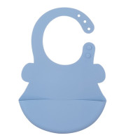 Силиконовый нагрудник для кормления младенцев, водонепроницаемый, не содержит Бисфенол А, регулируемый нагрудник для новорожденных, слюнявчик, нагрудник для кормления младенцев