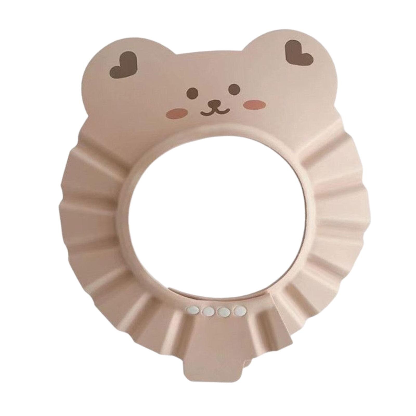 Baby Shower Cap Cartoon Animals Bath Head Cap Visor for Toddler Unisex Baby Children