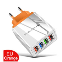 Сетевое зарядное устройство с 4 USB-портами, 20 Вт, QC 3,0