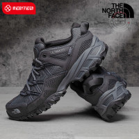 北面登山鞋男鞋2023秋季新款戶外運動鞋輕便減震徒步鞋網面老爹鞋