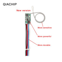 Универсальный беспроводной 433 МГц DC 3,6 в-24 в пульт дистанционного управления 433 МГц 1 CH RF релейный приемник светодиодный светильник управления ler DIY Kit