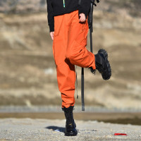 北京森林戶外秋冬新品登山旅行潮牌防水壓膠防風透氣哈倫衝鋒褲女