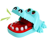 Новинка, креативная забавная игрушка-прикол с брелоком для детей, Портативная Игрушка маленького размера с крокодиловым ртом, дантистом, укусом пальцев, 2021