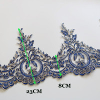 Тонкое кружевное платье 1Yd с вышивкой Золотой бедренной кости, домашний текстиль, кружевная отделка для танцев, детская одежда