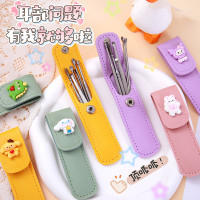 可爱便携耳勺六件套卡通成人家用挖耳勺掏耳朵采耳工具耳屎洁耳器