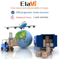 Эндоскопическая камера ELAMI 4 Way 3M, шарнирная инспекция, 6 мм, беспроводное рулевое управление Wi-Fi, промышленная 6 лампочек с устройством