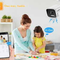 Новая 4K 8MP ip камера видеонаблюдения Аудио уличная POE H.265 Onvif металлическая пуля домашняя 4MP массив Инфракрасная видеонаблюдение