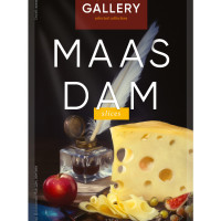 "Сыр Cheese Gallery Маасдам 45%, 125 г, нарезка
"