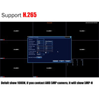 6 в 1 H.265 + 8ch 5MP-N AHD DVR плата для AHD 5MP 4MP 1080P 720P камера сохраняет большую ОЗУ HDD Xmeye 60ahd DVR