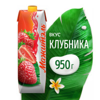 Сок с молоком Мажитэль Клубника 0,05%, 950 г