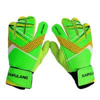 1 пара высококачественных детских перчаток вратаря для футбола перчатки для футбола дышащая одежда перчатки вратаря для скольжения