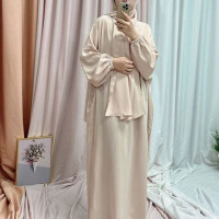 Мусульманское длинное хиджаб платье химар молитвенная Одежда Мусульманский Дубай турецкие скромные Абайи с капюшоном абайя джилбаб для женщин Нида Рамадан