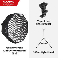 Портативный складной зонт Godox с сотовой сеткой