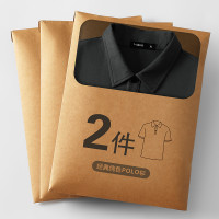 2023夏季新款短袖polo衫男潮流簡約純色翻領T恤薄款透氣有領上衣