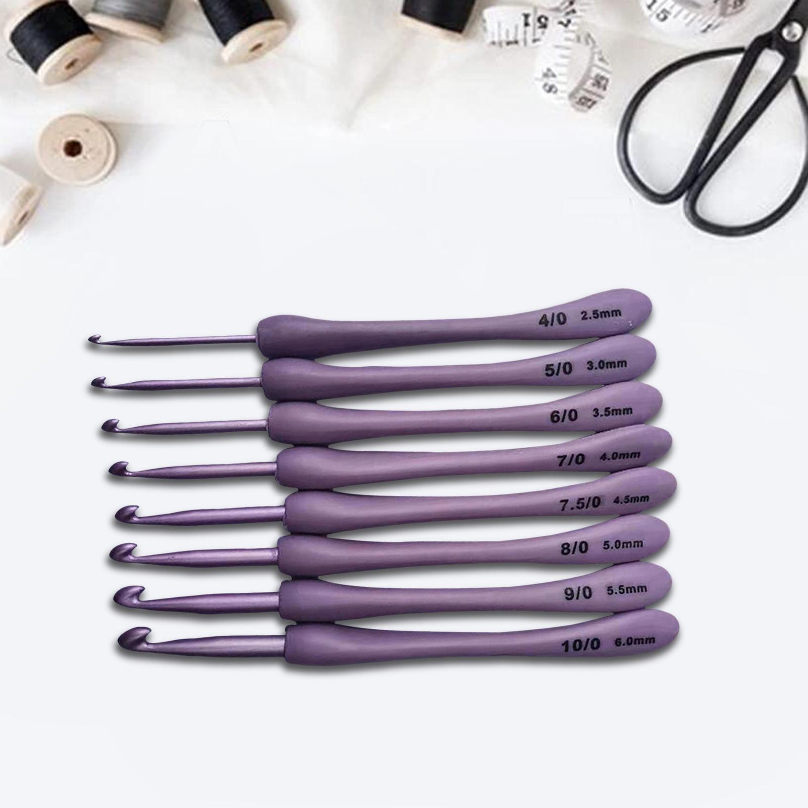 8 Pieces Set Crochet Needles Different Size for DIY Craft craft Knit Needle Tool