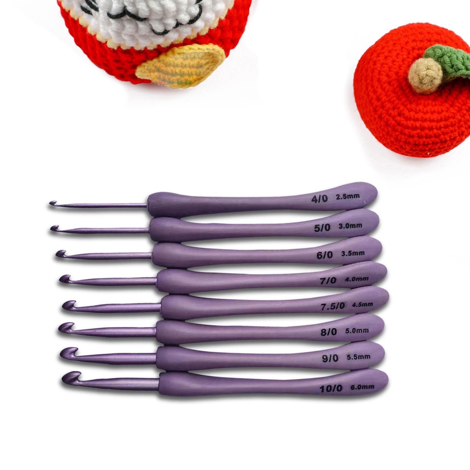 8 Pieces Set Crochet Needles Different Size for DIY Craft craft Knit Needle Tool