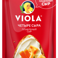 Сыр плавленый Viola Четыре сыра, 45%, 180 г