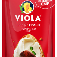 Сыр плавленый Viola с белыми грибами, 45%, 180 г