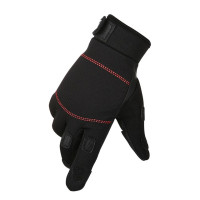 1 пара велосипедные варежки теплые перчатки на весь палец водонепроницаемые рукавицы для рыбалки ветрозащитные нескользящие для женщин мужчин товары для кемпинга и пешего туризма