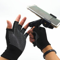 Новинка, 1 пара, велосипедные перчатки для горного велосипеда, нейлоновые велосипедные перчатки, дышащие противоскользящие перчатки с открытыми пальцами для упражнений