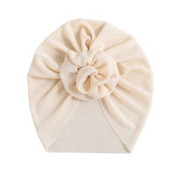 Тюрбан для маленьких девочек, шляпы, дышащая Весенняя шляпа для девочек, женский головной убор, милая шапочка, приятная для кожи детская ручная стирка