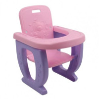 Модель мебели для стула, минималистичные пластиковые аксессуары для кукол, розовая детская прогулочная коляска для микроландшафта