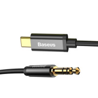 Аудиокабель Baseus USB Type-C (штекер)/3,5 мм (штекер), для наушников, гарнитуры, для Xiaomi, Huawei, Samsung