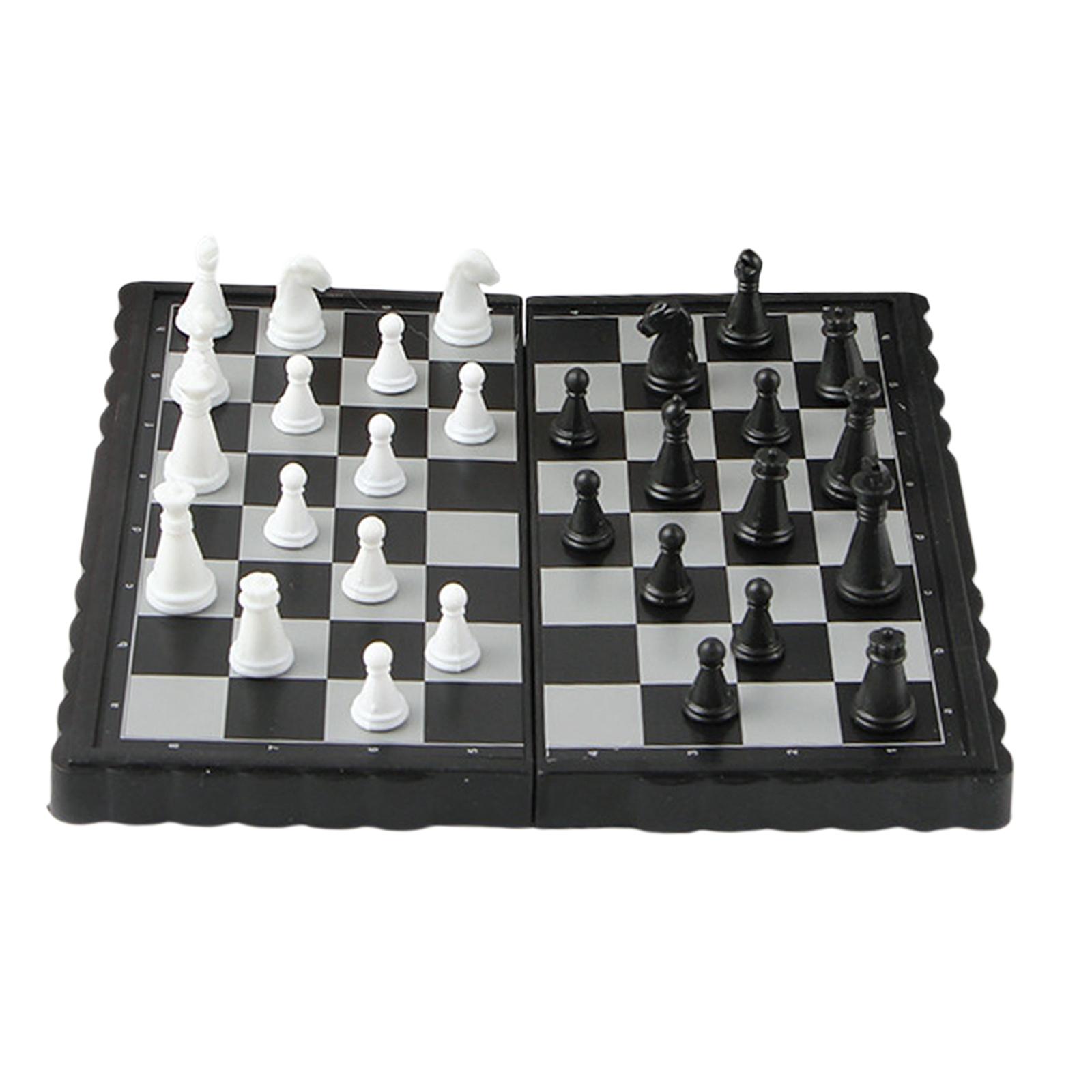 Chess Board Set Foldable Chess Board Chess Game Board Game Set Chess Set for Kids