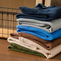 鳳梨紋肌理面料！夏季涼爽透氣時尚休閒針織POLO衫翻領短袖T恤男