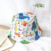 Женская летняя Солнцезащитная шляпа с мультяшным динозавром