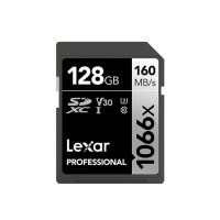 Карта памяти Lexar V30/U3/C10/SDXC, 1066/128/256 ГБ