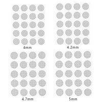 Пылезащитная сетка для наушников, 4 мм, 4,2 мм, 4,7 мм, 5 мм, 20 шт