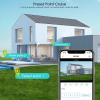 IP-камера YMOA беспроводная, 8 Мп, 4 к, PTZ, Wi-Fi