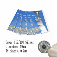 Стоматологические алмазные диски C19/220, 5 шт