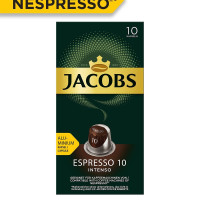 Кофе в алюминиевых капсулах Jacobs Espresso #10 Intenso, для системы Nespresso, 10 шт