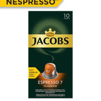 Кофе в алюминиевых капсулах Jacobs Espresso #7 Classico, для системы Nespresso,10 шт