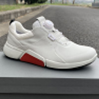 外貿清倉斷碼男鞋真皮戶外休閒運動鞋健步BOA旋鈕釦高爾夫鞋減震