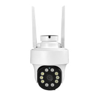 Беспроводная уличная Wi-Fi камера ZHXNSD 5 Мп с цифровым зумом, PTZ IP, домашняя камера видеонаблюдения, Full Colar IP66, водонепроницаемая, с двухсторонним аудио