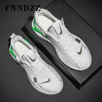 2022新款男鞋夏季透氣韓版潮流百搭飛織網面運動休閒鞋子男潮鞋軟