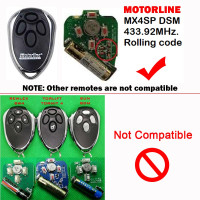 MOTORLINE MX5SPK FALK RCM MX4SP DSM MXS4SP RCM 433MHz Rolling Code Устройство для открывания ворот MOTORLINE Устройство для открывания ворот Пульт дистанционного управления Гаражная дверь