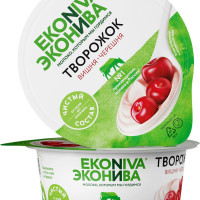 Творожок ЭкоНива вишня-черешня 5%, 125 г